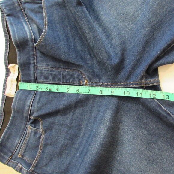 Soft Surroundings 2FH05 Ultimate Denim Pull On Crop Medium - Picture 11 of 16